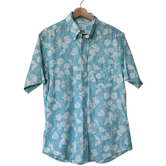 Brooks Brothers Regent Reyn Spooner Hawaiian Button Up men's Shirt‎ M - Picture 1 of 11